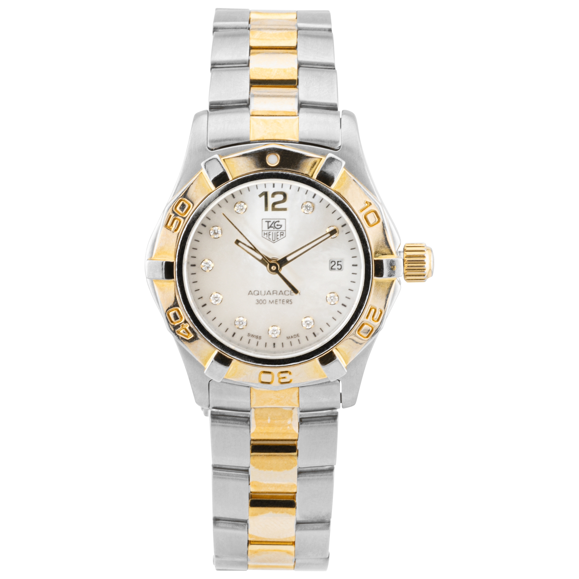 TAG Heuer Aquaracer 27mm Two-Tone Ladies Watch (2007)