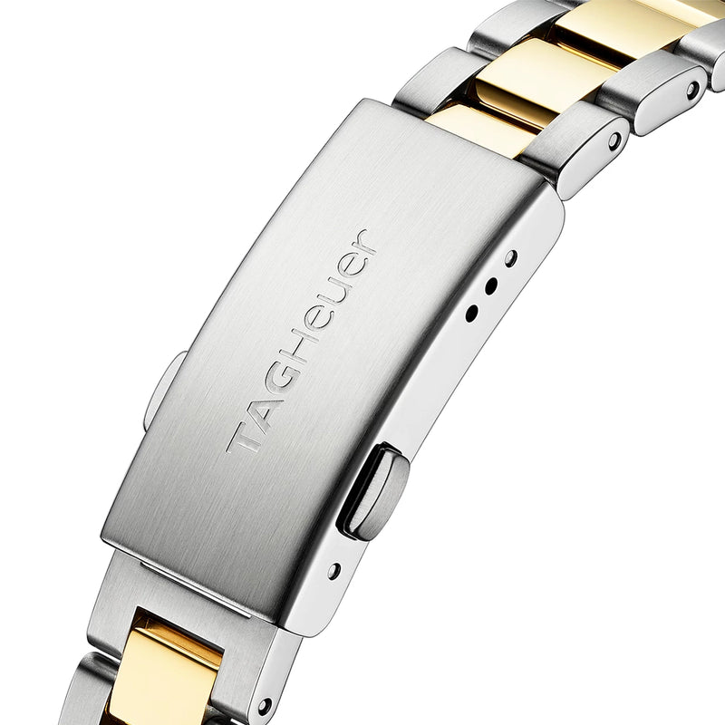 Aquaracer 27mm Two-Tone White Mother of Pearl Dial Bracelet Watch