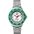 TAG Heuer Formula 1 Solargraph 38mm White Dial & Green Bezel Mens Watch - Berry's Jewellers