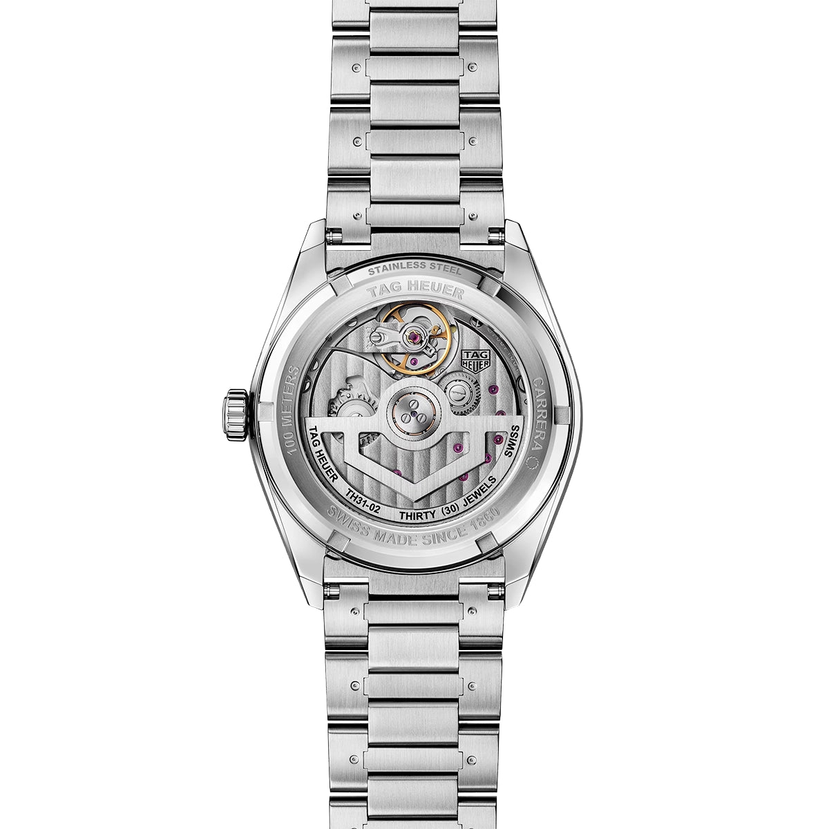 TAG Heuer Carrera Day-Date 41mm Two-Tone Beige Dial Automatic Watch - Berry's Jewellers
