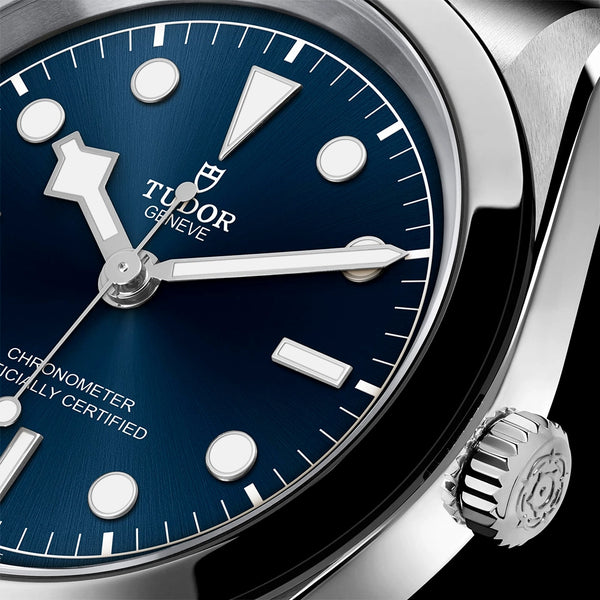TUDOR Black Bay One 31mm Blue Dial Ladies Bracelet Watch - Berry's Jewellers