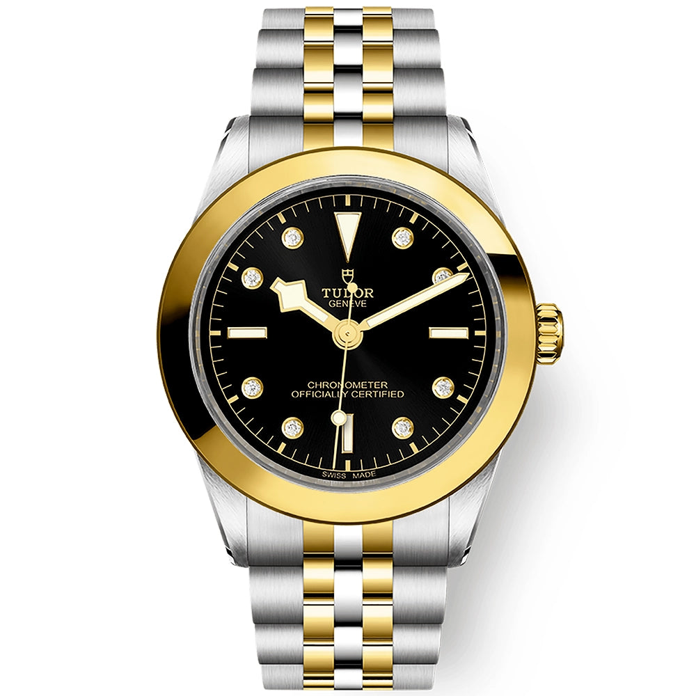 TUDOR Black Bay One S&G 39mm Black Diamond Dial Bracelet Watch - Berry's Jewellers