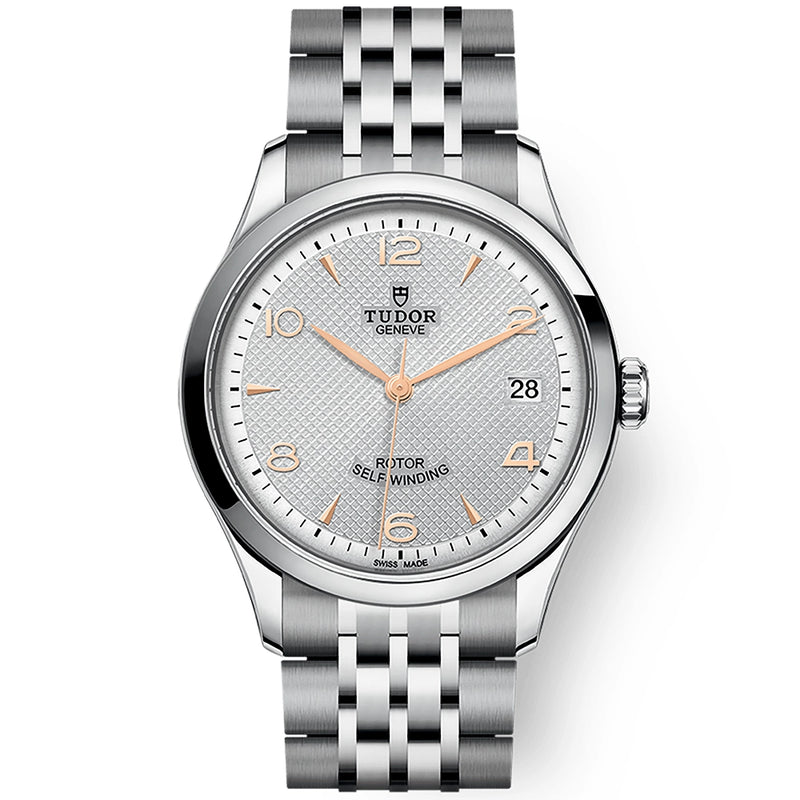 1926 36mm Silver/Rose Dial Automatic Bracelet Watch