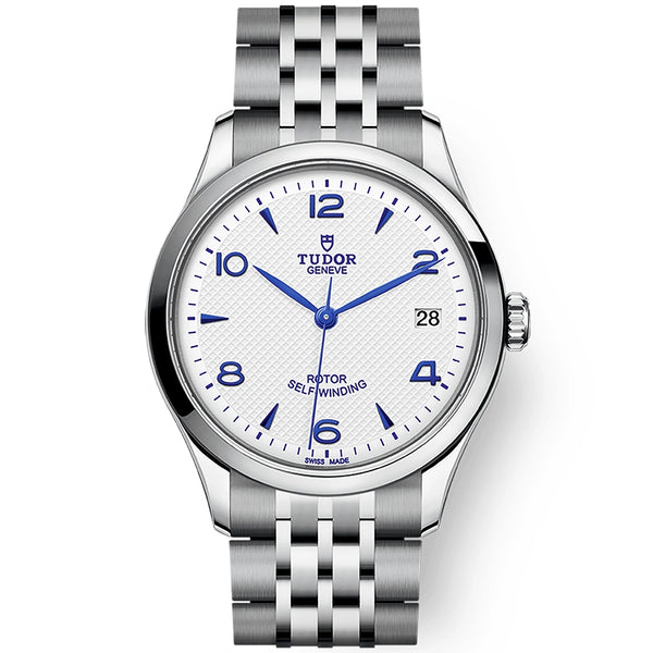 Blue Dial Automatic Bracelet Watch - Berry's Jewellers