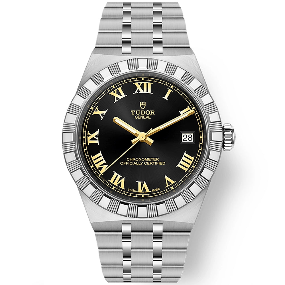 Gold Roman Dial Automatic Bracelet Watch - Berry's Jewellers