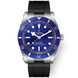 TUDOR Black Bay 54 37mm Blue Dial & Bezel Automatic Rubber Strap Watch - Berry's Jewellers