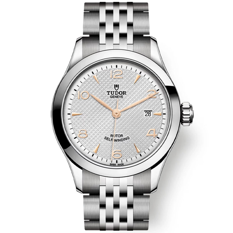 TUDOR 1926 28mm Silver/Gold Dial Ladies Automatic Bracelet Watch - Berry's Jewellers