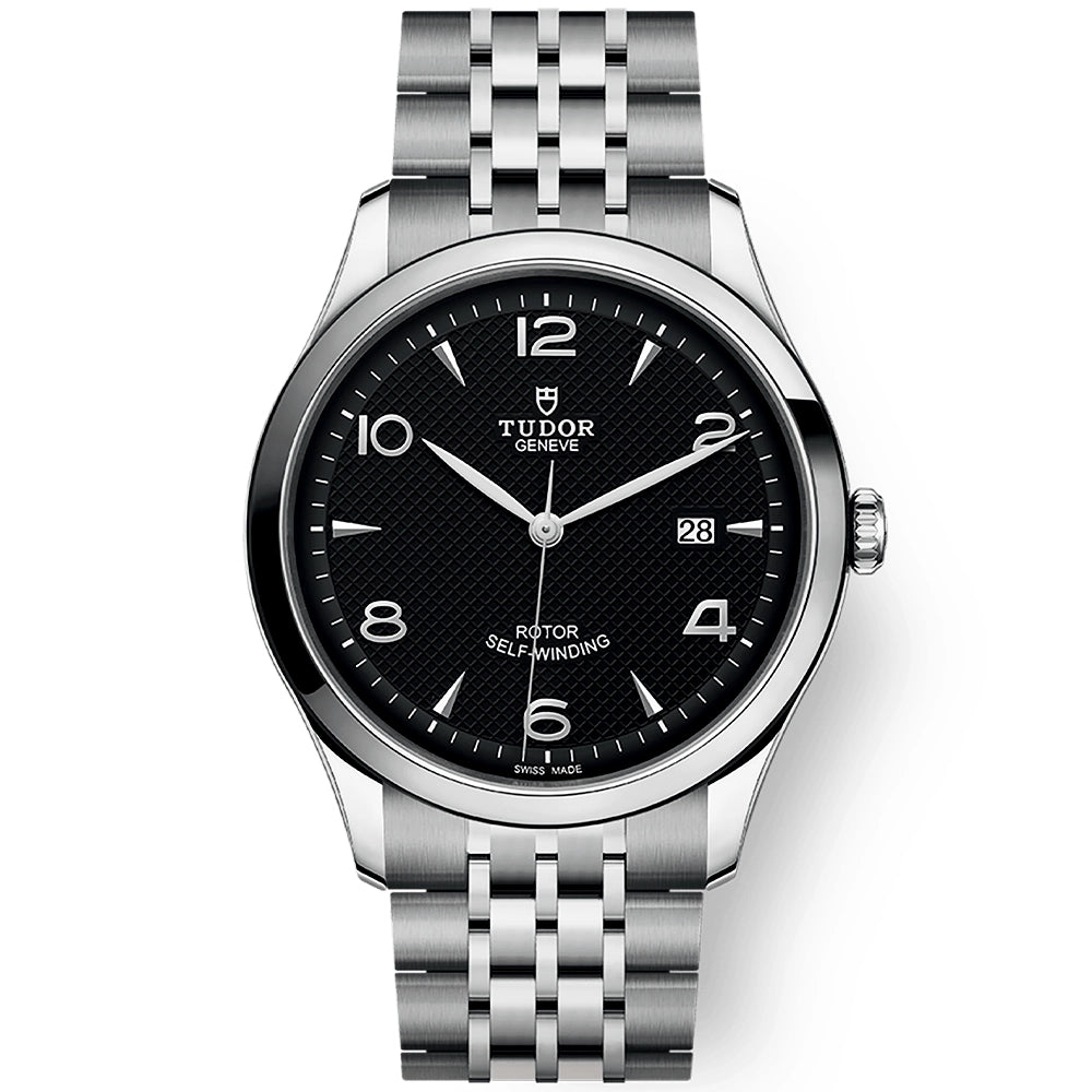 1926 41mm Black Arabic Dial Mens Automatic Bracelet Watch