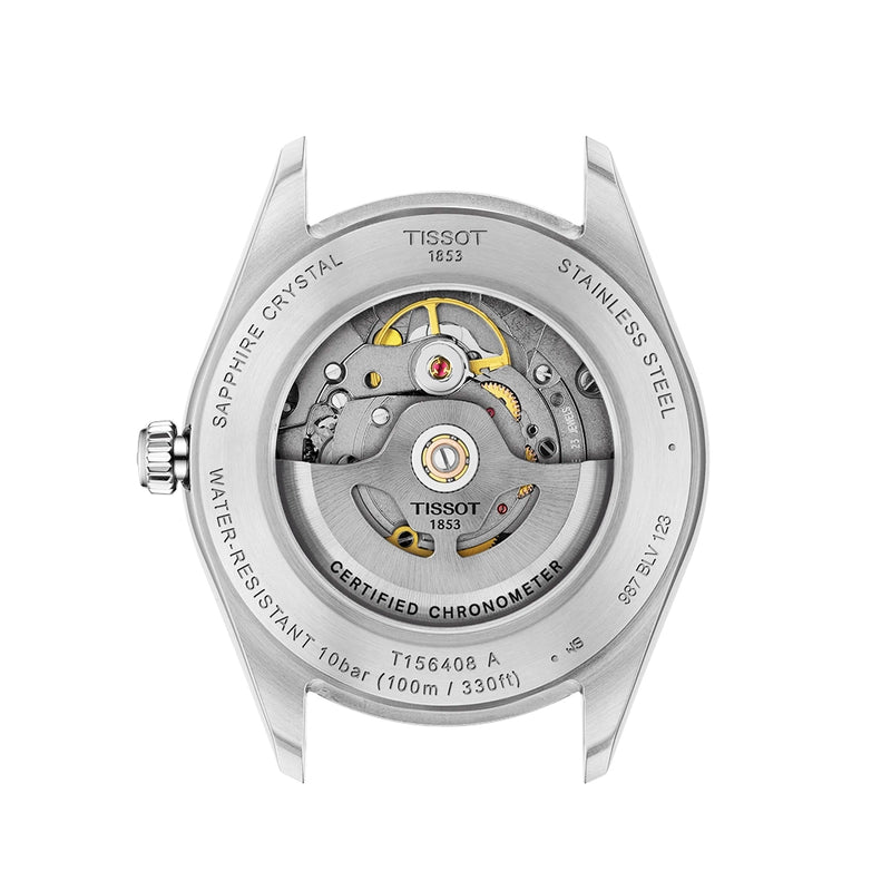 Tissot Ballade 39mm Green Dial Powermatic 80 Automatic Bracelet Watch - Berry's Jewellers