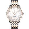 Navitimer 36mm Two-Tone Mother of Pearl Diamond Dial Bracelet Watch