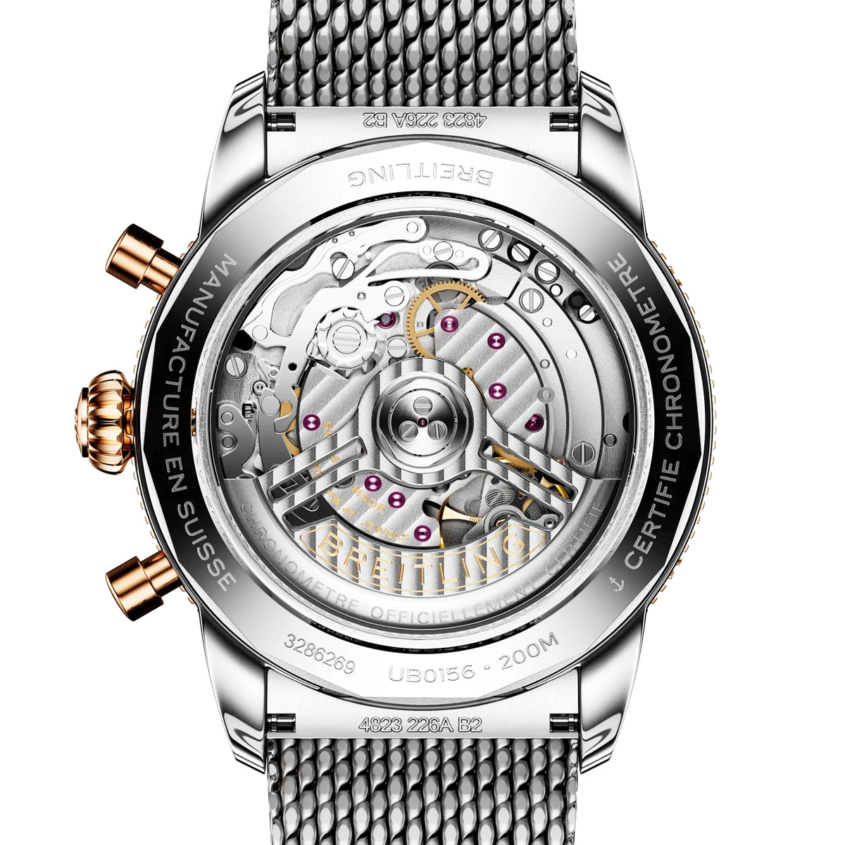Breitling Superocean Heritage Chronograph 42mm Two-Tone Bracelet Watch - Berry's Jewellers