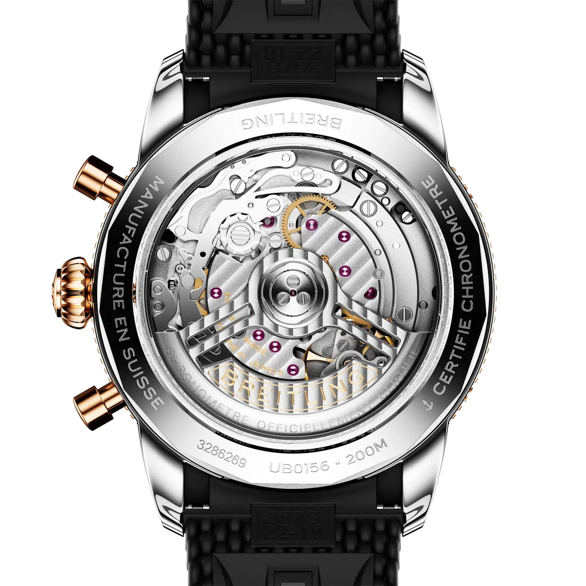 Breitling Superocean Heritage Chronograph 42mm Two-Tone Strap Watch - Berry's Jewellers