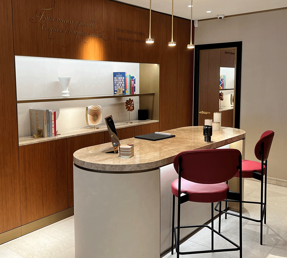 Inside Berry’s Vacheron Constantin Boutique showroom in Leeds