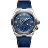 Vacheron Constantin Overseas Dual Time 'Cardinal Points - East' 41mm Titanium Blue Dial Watch - Berry's Jewellers