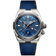 Vacheron Constantin Overseas Dual Time 'Cardinal Points - East' 41mm Titanium Blue Dial Watch - Berry's Jewellers