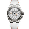 Vacheron Constantin Overseas Dual Time 'Cardinal Points - North' 41mm Titanium White Dial Watch - Berry's Jewellers