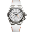 Vacheron Constantin Overseas Dual Time 'Cardinal Points - North' 41mm Titanium White Dial Watch - Berry's Jewellers