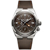 Vacheron Constantin Overseas Dual Time 'Cardinal Points - South' 41mm Titanium Brown Dial Watch - Berry's Jewellers