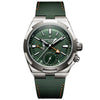 Vacheron Constantin Overseas Dual Time 'Cardinal Points - West' 41mm Titanium Green Dial Watch - Berry's Jewellers