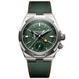 Vacheron Constantin Overseas Dual Time 'Cardinal Points - West' 41mm Titanium Green Dial Watch - Berry's Jewellers