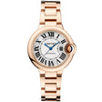 Cartier Ballon Bleu de Cartier 33mm 18ct Rose Gold Bracelet Watch - Berry's Jewellers