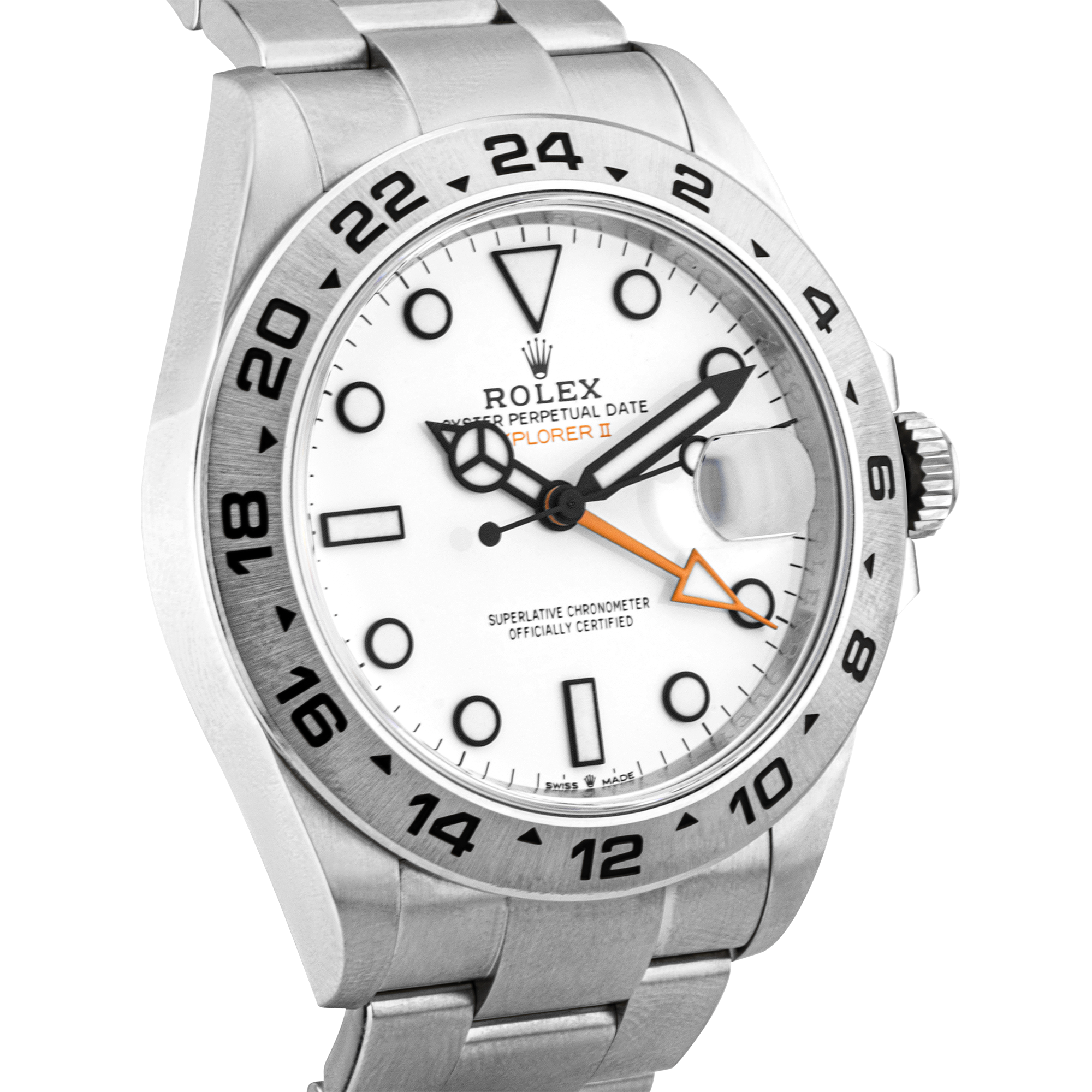 Rolex Explorer II 42mm Polar White Dial Mens Automatic Watch (2024)
