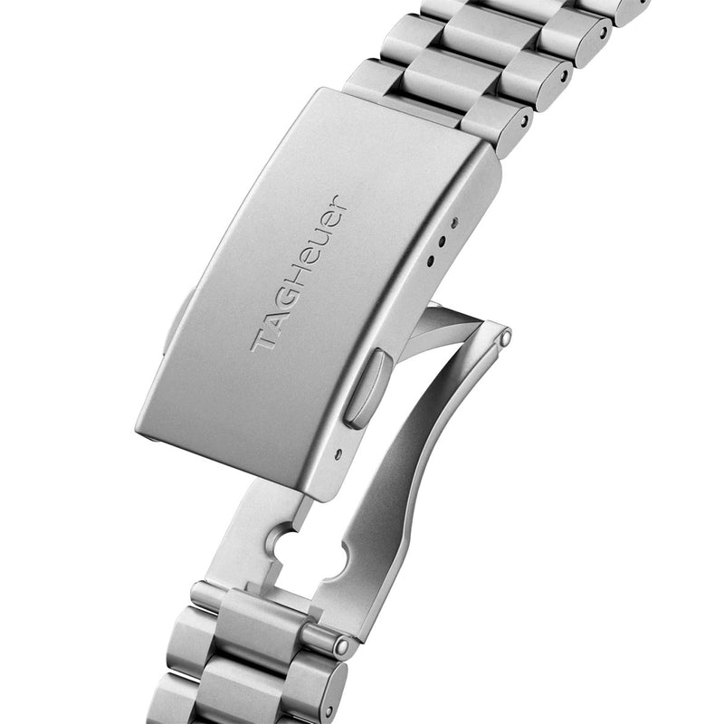 TAG Heuer Formula 1 Solargraph 38mm White Dial Mens Bracelet Watch - Berry's Jewellers