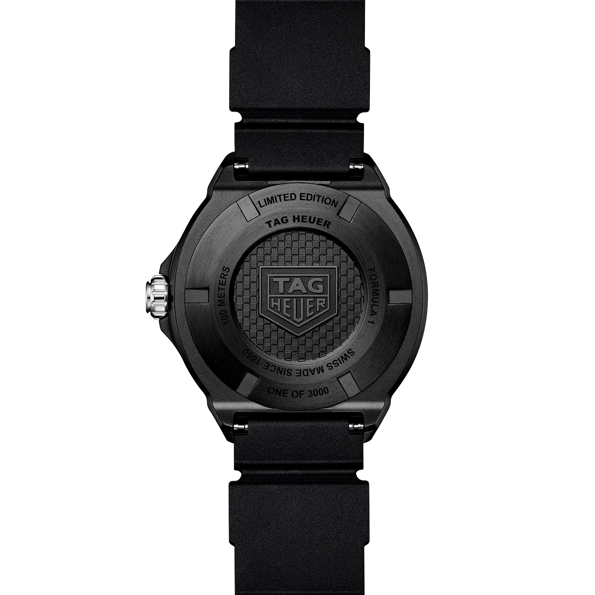 TAG Heuer Formula 1 Solargraph 38mm All-Black DLC Limited Edition Watch - Berry's Jewellers
