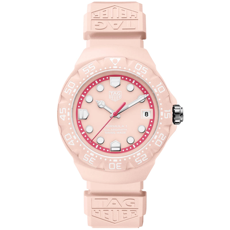 Formula 1 Solargraph 38mm Pastel Pink Limited Edition Watch