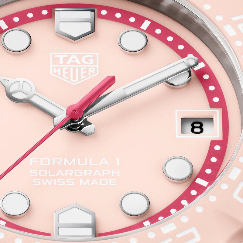 Formula 1 Solargraph 38mm Pastel Pink Limited Edition Watch