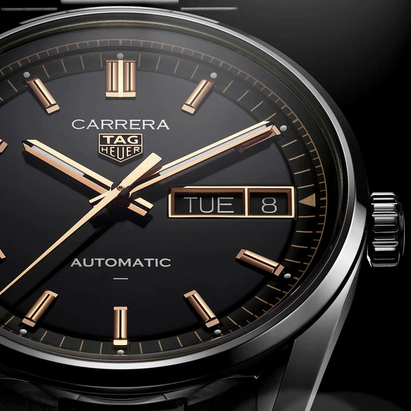 Rose Dial Automatic Bracelet Watch - Berry's Jewellers