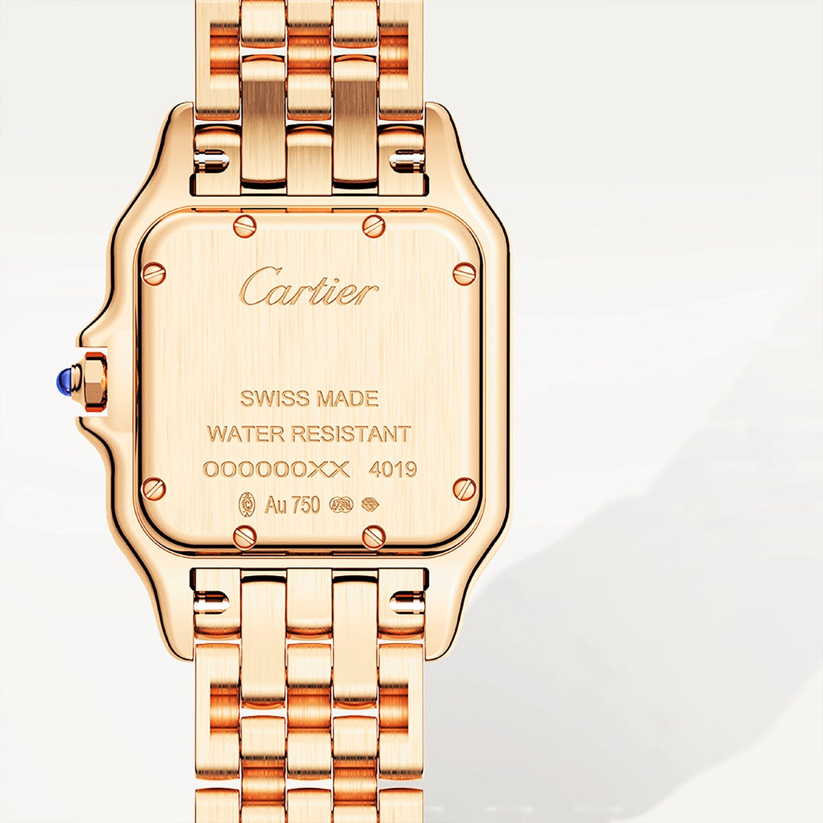 Cartier Panthère de Cartier Medium 18ct Rose Gold Ladies Bracelet Watch - Berry's Jewellers