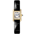 Cartier Tank Louis Cartier 18ct Yellow Gold Mini Model Leather Strap Watch - Berry's Jewellers
