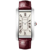 Cartier Tank Américaine Large Platinum Mens Automatic Strap Watch - Berry's Jewellers
