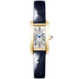Cartier Tank Américaine Mini 18ct Yellow Gold Silver Dial Ladies Strap Watch - Berry's Jewellers