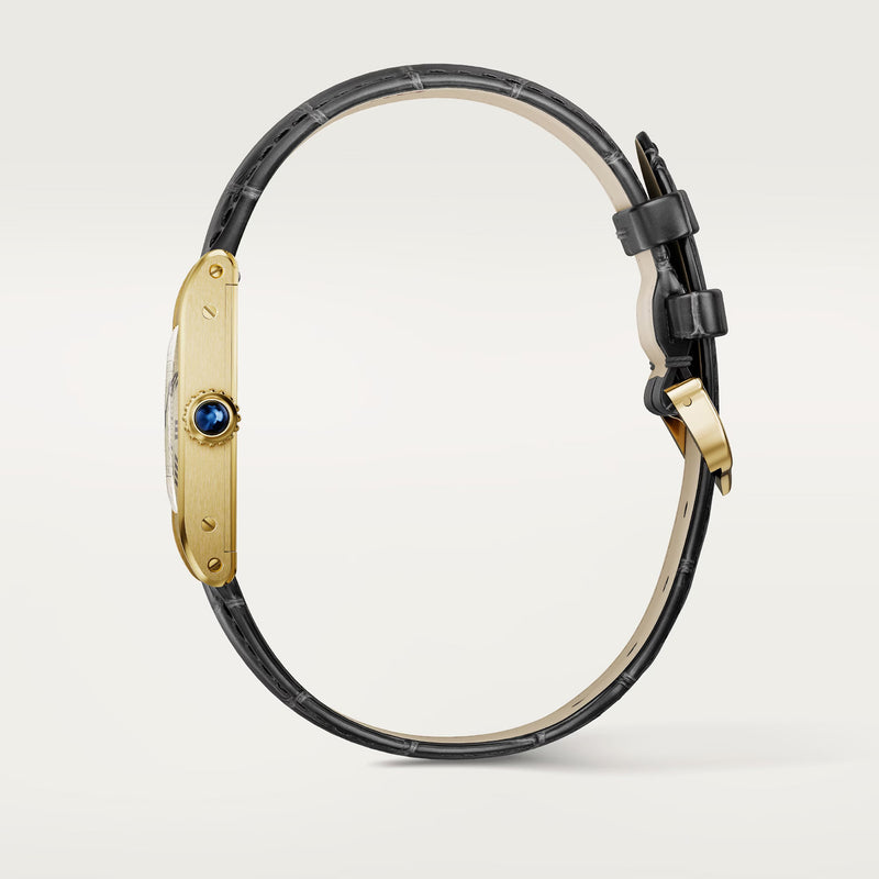 Cartier Privé Tank Normale 18ct Yellow Gold Leather Strap Watch - Berry's Jewellers