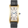 Cartier Privé Tank Cintrée 18ct Yellow Gold Leather Strap Watch - Berry's Jewellers