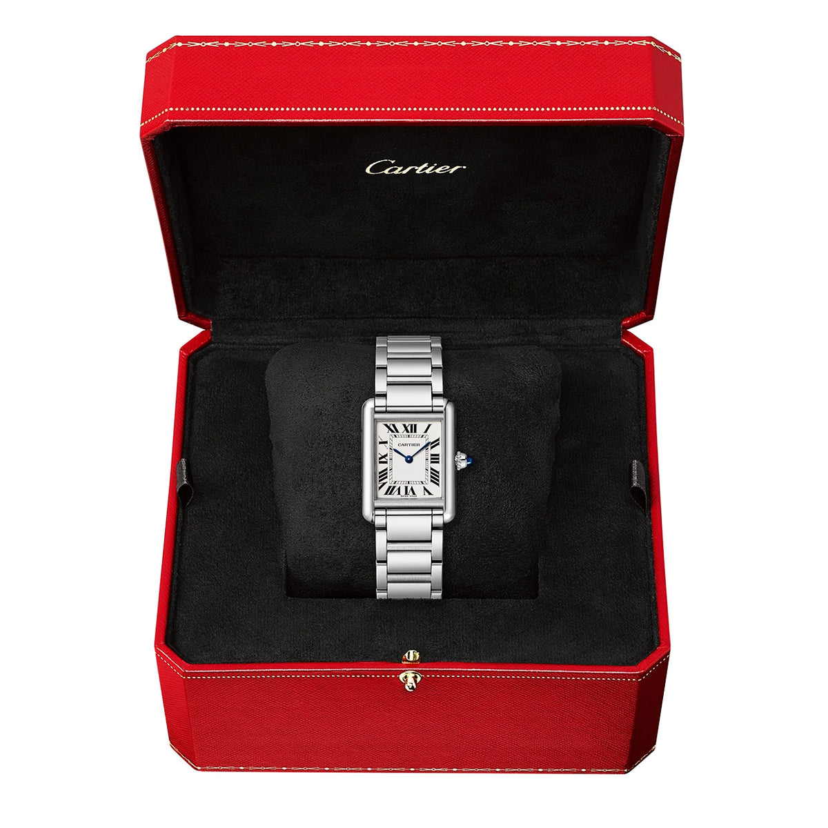 Cartier Tank Must SolarBeat™ Small Steel Bracelet Watch - Berry's Jewellers