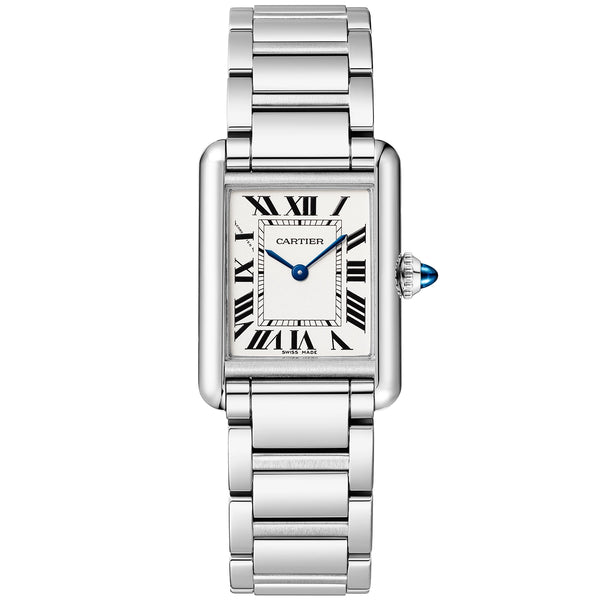 Cartier Tank Must SolarBeat™ Small Steel Bracelet Watch - Berry's Jewellers