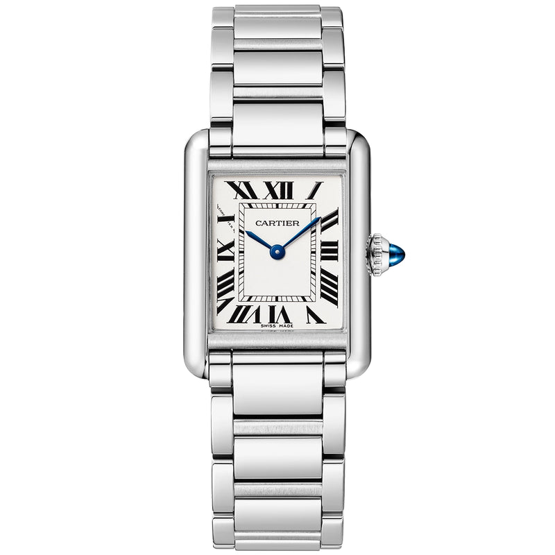 Cartier Tank Must SolarBeat™ Small Steel Bracelet Watch - Berry's Jewellers