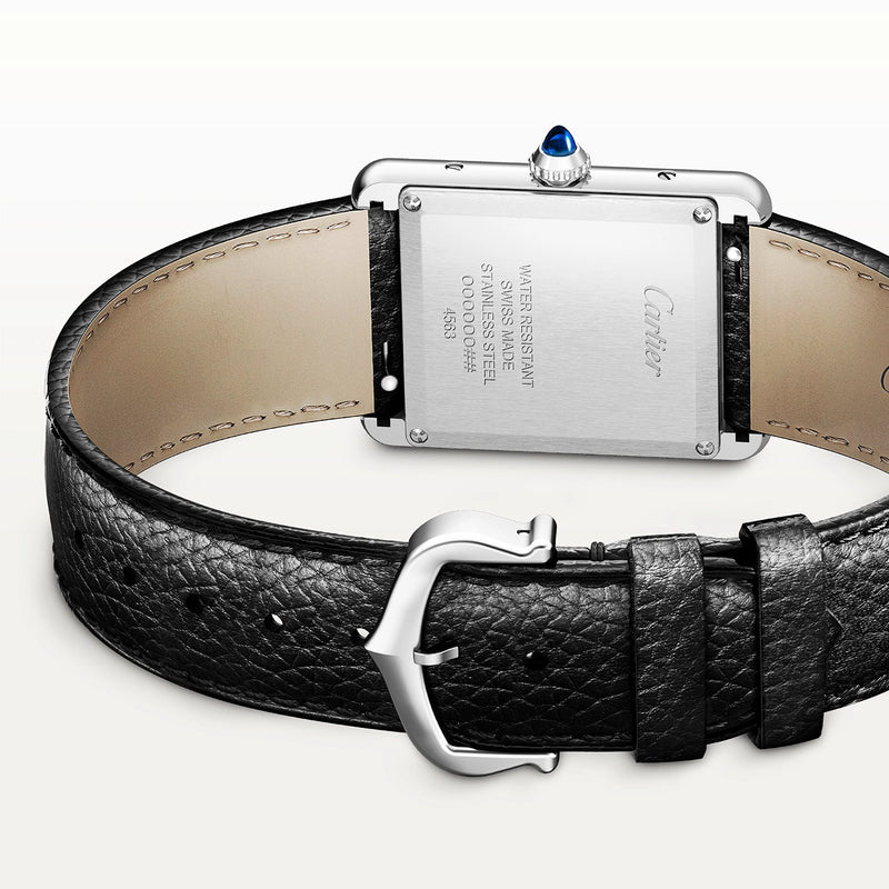 Cartier Tank Must SolarBeat™ Large Leather Strap Watch - Berry's Jewellers