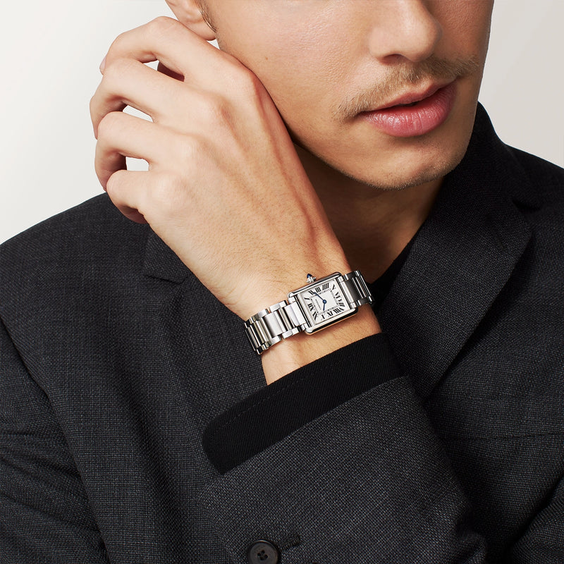 Cartier Tank Must SolarBeat™ Small Steel Bracelet Watch - Berry's Jewellers