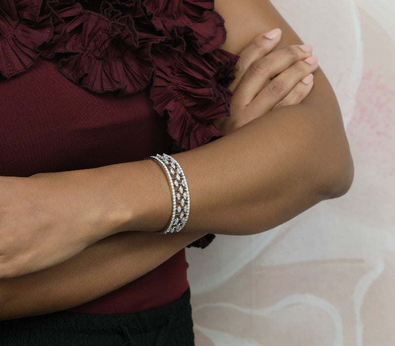 Berry's White Gold Bracelets