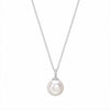 18ct White Gold 6-6.5mm AAA Akoya Pearl Necklace