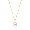 18ct Yellow Gold 6-6.5mm AAA Akoya Pearl Necklace