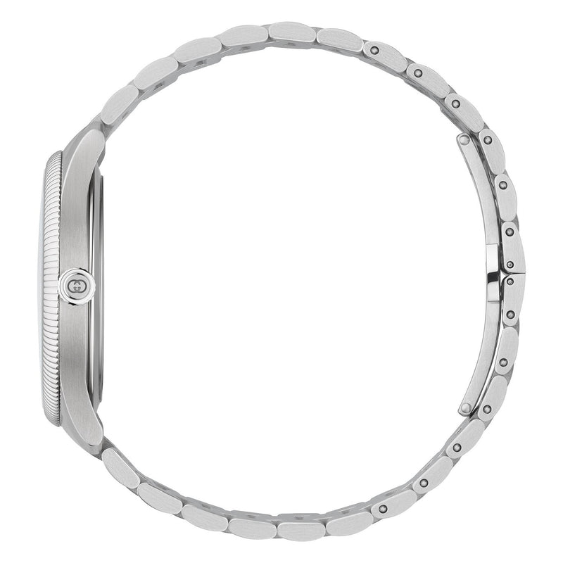 G-Timeless Automatic 40mm Stainless Steel Green Dial Bracelet Watch