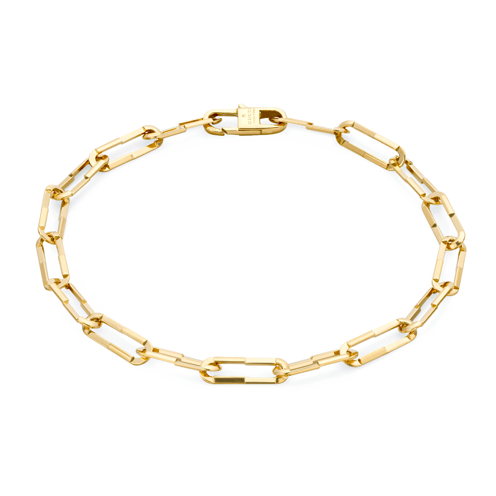 Link to Love 18ct Yellow Gold Paperchain Bracelet