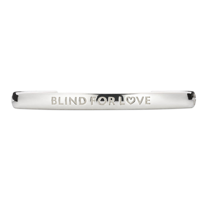 Gucci Blind For Love Sterling Silver Bangle - Berry's Jewellers