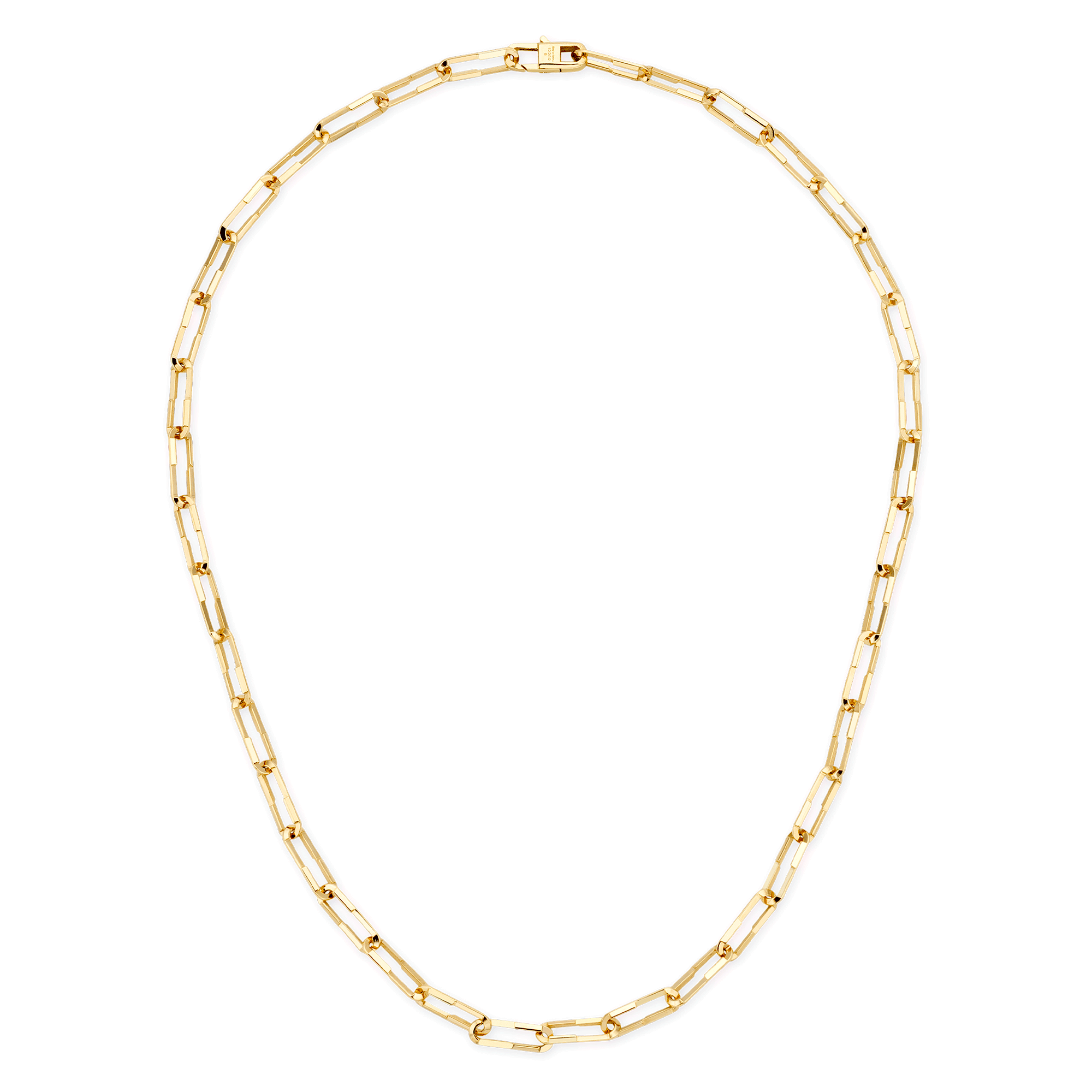 Link to Love 18ct Yellow Gold Paperchain Necklace