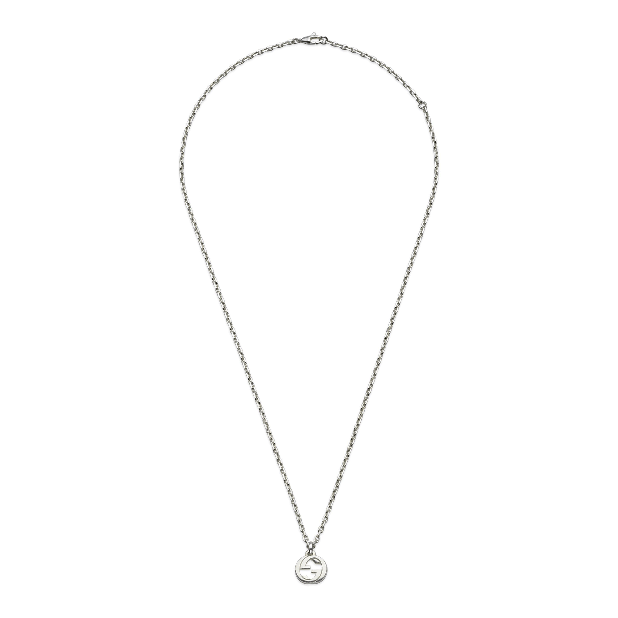 Interlocking Sterling Silver Necklace
